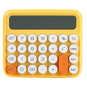 JUNNO 尊能 計算機 JN-800  芒果黃  1個