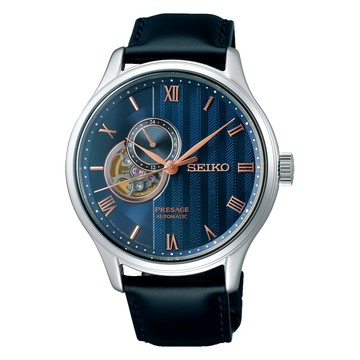 SEIKO Presage質感品味鏤空設計機械錶4R39-00W0B(SSA421J1)