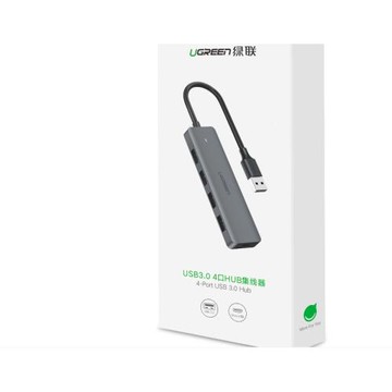 綠聯CM219 USB集線器 筆記本電腦一拖四多接口轉換器轉接頭延長線