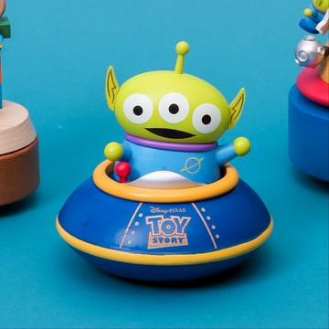 【迪士尼Disney】玩具總動員 三眼怪 轉身音樂鈴 Wooderful life｜知音文創