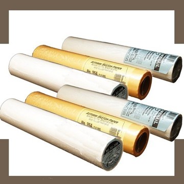 (6支入)  HCS 台灣品牌 12吋 草圖紙 描圖紙 草稿紙 12吋x50Y 白色 黃色 任選 繪圖 設計【APP滿額下單10%點數(單一帳號最高5000點)】1/31止