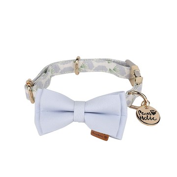 客製/領結可拆/棉質舒適 | 狗貓項圈-蒲公英 Pawsholic爪迷