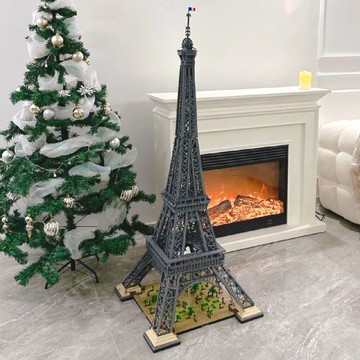 兼容樂高積木埃菲爾鐵塔模型高難度巴黎地標世界建筑拼裝玩具男孩