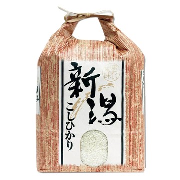 Well Life 悅生活 谷穗 新潟縣日式飯店專用謹製越光胚芽米 日本直送  2kg  1個  特A級