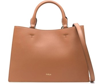 FURLA FURLA NUVOLA M 托特包 棕色女款包包