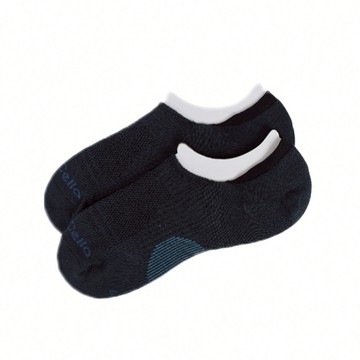 FootSpa足弓加強運動隱形襪-棉紗 - L靛青藍