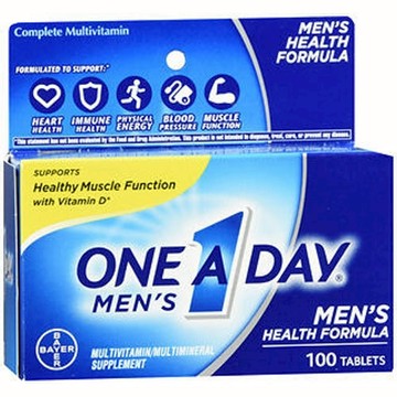 One A Day Men's Health Formula Multivitamin - Multimineral Tablets 100 Tabs by One-A-Day