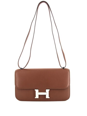 Hermès - 2013 pre-owned Constance Elan shoulder bag - women - Leather/Leather - One Size - Black