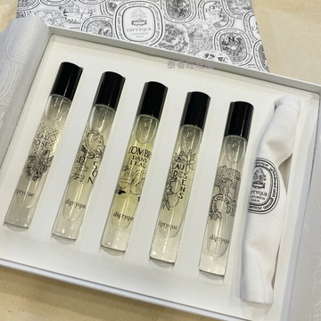【Diptyque】經典淡香水禮盒/7.5ml*5入/玫瑰之水/杜桑/感官/影中/無花果/情人節禮物/現貨｜迷人香氛◆全館現貨快出