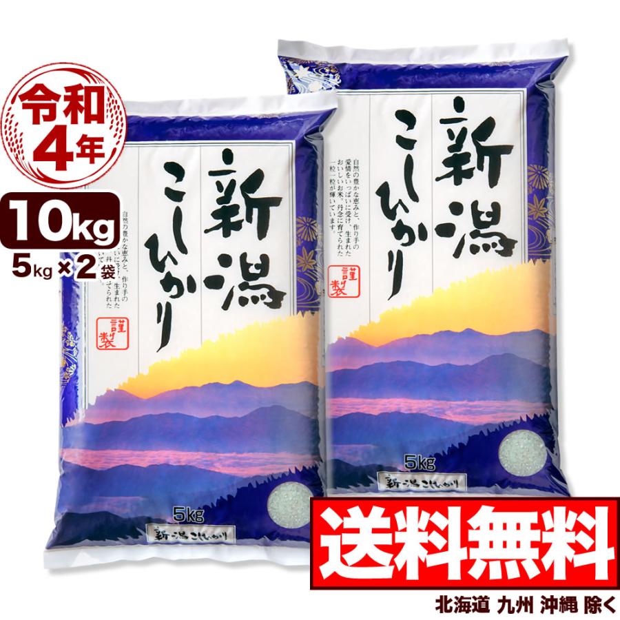 新米 お米 10kg 新潟産コシヒカリ 山並 令和5年産 5kg×2袋 送料無料 （北海道、九州、沖縄除く）