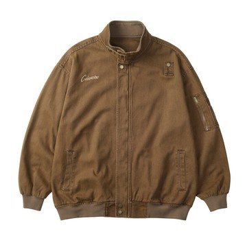 現貨+預購 棉服外套休閒夾克-立領工裝棉服夾克男外套3色74iz62【獨家進口】【米蘭精品】