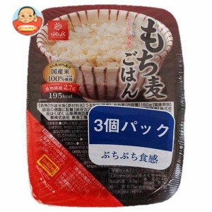 はくばく もち麦 無菌パック 3個パック 450g(150g×3個)×12個入×(2ケース)｜ 送料無料