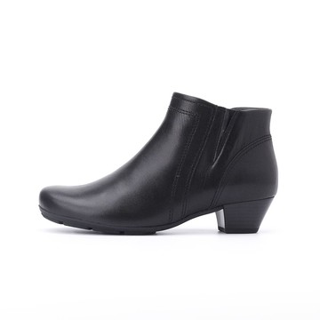 德國 GABOR 低跟踝靴 黑 55.638.27 女鞋 治裝激推