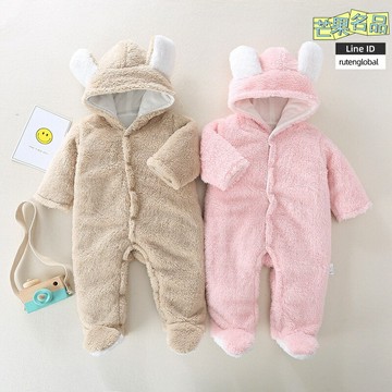 【A類純棉加厚】嬰兒連體衣 寶寶爬服 新生兒衣服 嬰兒外出服 嬰兒連體哈衣 短袖包屁衣 冬季保暖 四季可穿 新生兒禮盒