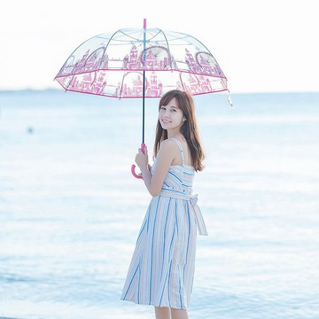 A.Brolly 亞伯尼 布萊頓自動傘 日系透明雨傘