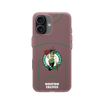 iPhone 17 Clear (相機按鈕) 晶醺玫 - NBA - 球場系列-波士頓塞爾提克 Boston Celtics - Court