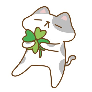 【插畫家聯名】歐吉喵NEKO OJIMEOW lucky滿滿造型氣囊支架