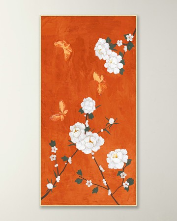 "Spring Auspices 1" Framed Giclee