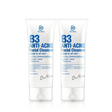 【Dr. May】醫美年中慶-美博士B3專業毛孔調理洗顏乳(120ml)x2(買1送1) *不適用折價券