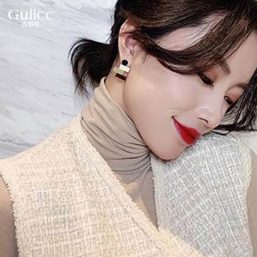 Gulicc 法式 復古 耳環(飾品 耳飾 耳釘 耳扣 耳環 生日禮物 雙11 聖誕節)