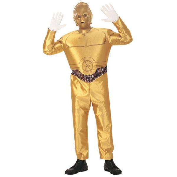 スターウォーズ コスチュームc3po 大人 コスプレ 衣装 スーツ 全身タイツ 通販 Lineポイント最大0 5 Get Lineショッピング