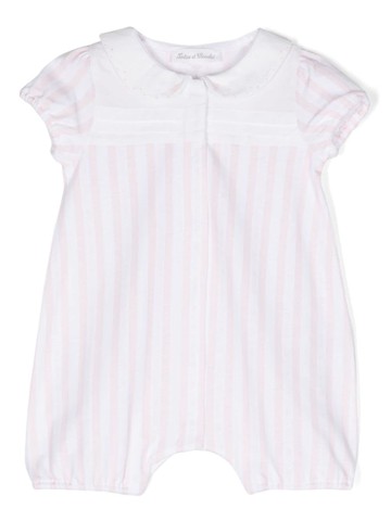 Tartine Et Chocolat - striped cotton shorties - kids - Cotton - 1 mth - Pink