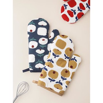 態生活 隔熱手套加厚純棉隔熱墊家用廚房微波爐烤箱防燙烘焙手套