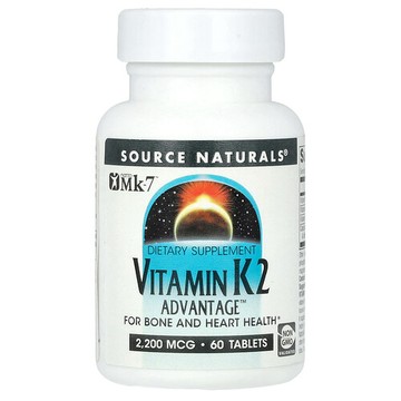 Source Naturals, 維生素 K2，60 片