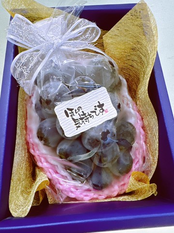 【帕查嬤嬤】????日本 岡山 貓眼葡萄 一房禮盒｜日本進口水果禮盒