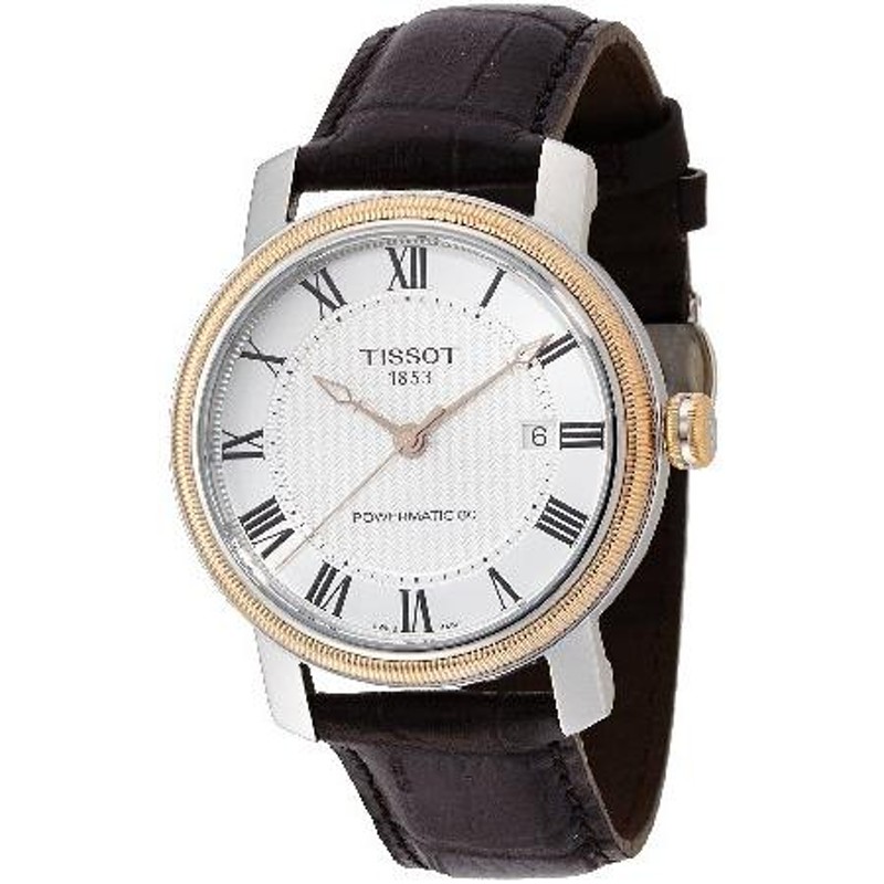 【美品】Tissot（ティソ）メンズ腕時計 ブリッジポートアナログ時計