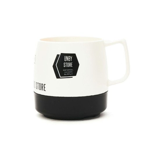 (UNBY)アンバイ DINEX MUG (WHITE BLACK)