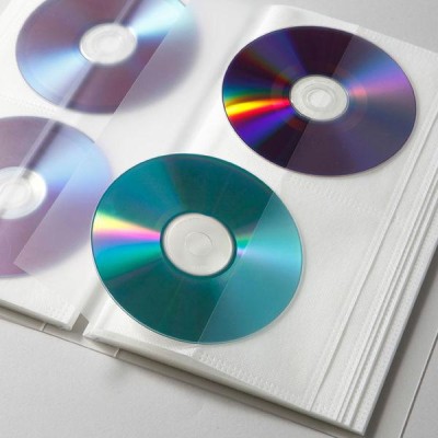 無印良品 ポリプロピレンCD・DVDホルダー 2段 40枚収納（80ポケット