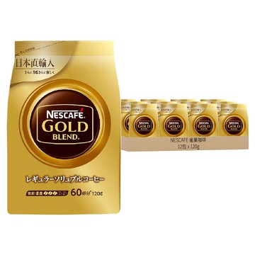 NESCAFE 雀巢咖啡 金牌 風味補充包  微研磨  120g  12包