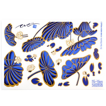 大尺寸壁貼 壁紙 - Lotus