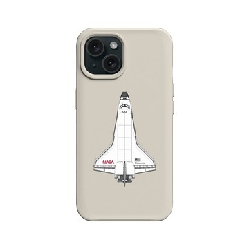 iPhone 15 SolidX 貝殼灰 - NASA - 太空梭1