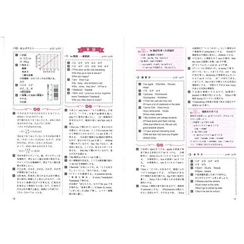 中1 5科復習ワーク英数国理社