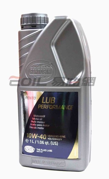 PENTOSIN 10W40 LUB PERFORMANCE 合成機油【299免運領券再享折扣】