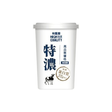 [家速配]林鳳營特濃重乳優格(無加糖)400g※實際到貨效期約4天以上