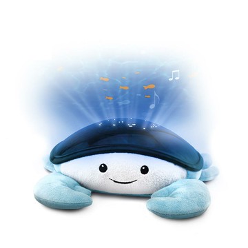 ZAZU 荷蘭聲控感應安撫音樂投影燈音樂鈴 蟹蟹好朋友系列-螃蟹Cody