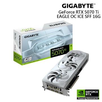 技嘉 RTX 5070 Ti EAGLE OC ICE SFF 16G 顯示卡 廠商直送