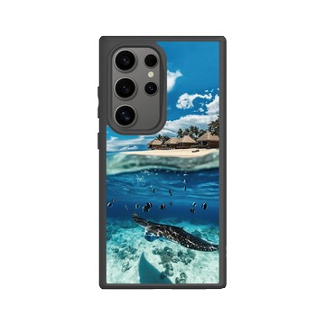 Galaxy S24 Ultra SolidSuit 黑 - Ocean Collection: Let's Sea 海洋系列：一路向海 - 海裡見！（馬爾地夫）
