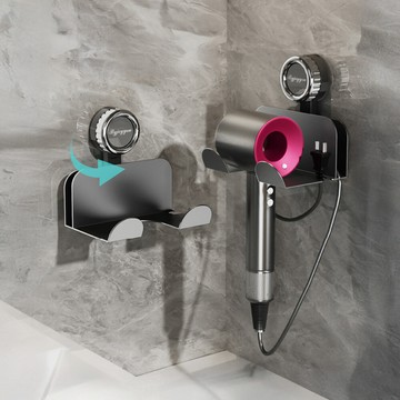 joeki吸盤 吹風機支架 復古 吹風機收納架 免釘免打孔 浴室收納 sn0930