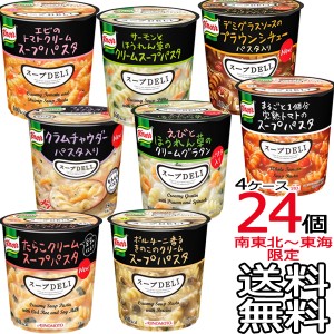 選べる24個セット クノール スープDELI 6個入 × 4ケース カップ