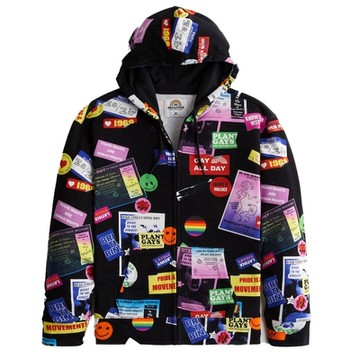 Hollister HCO 男 連帽外套 黑色 2097