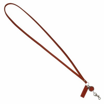【ネコポス】ネックストラップ 革 IDケース別売 リール付き AGILITY affa アジリティ アッファ リールネックストラップ[M便 3/3]