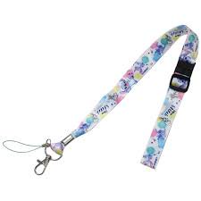 【震撼精品百貨】Stitch_~日本迪士尼DISNEY 星際寶貝 史迪奇手機吊繩 頸帶-白*53141