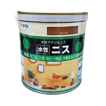 日本Asahipen 水性著色清漆紅木 0.7L