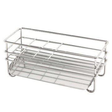 Inex Nuevo 不鏽鋼菜瓜布洗碗精架  銀色  1個