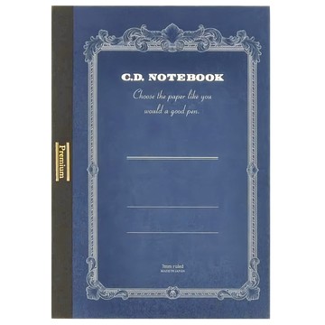 PLUS 普樂士 A5筆記本 CDS90Y  橫線 藍色  1本