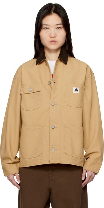 Carhartt Work In Progress 黄褐色 OG Michigan 夹克